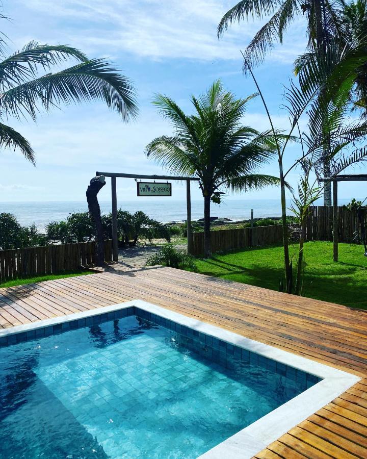 Villa Do Sossego - Caraiva Bagian luar foto